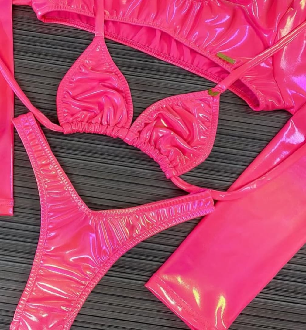V-Cut Thong Bikini